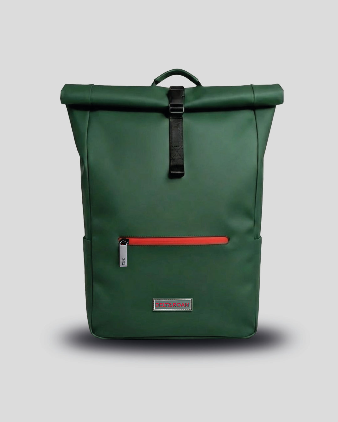 Large Green Roll-Top Rucksack | Delta Roam