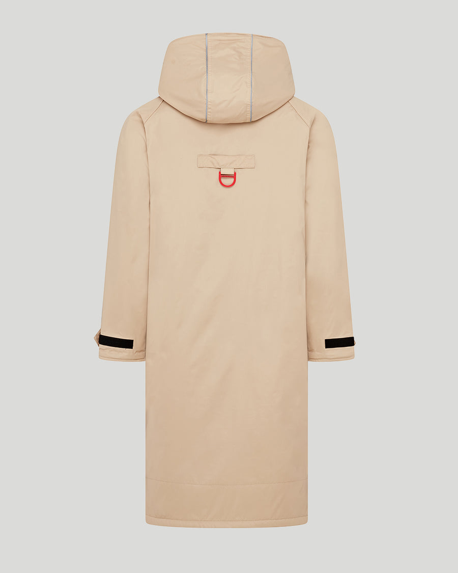 Beaumont Sand Changing Robe | Beige Robe Coat | Delta Roam