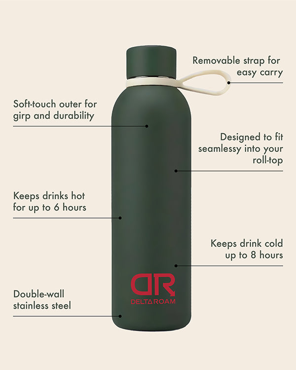Water Bottle - Forest Green