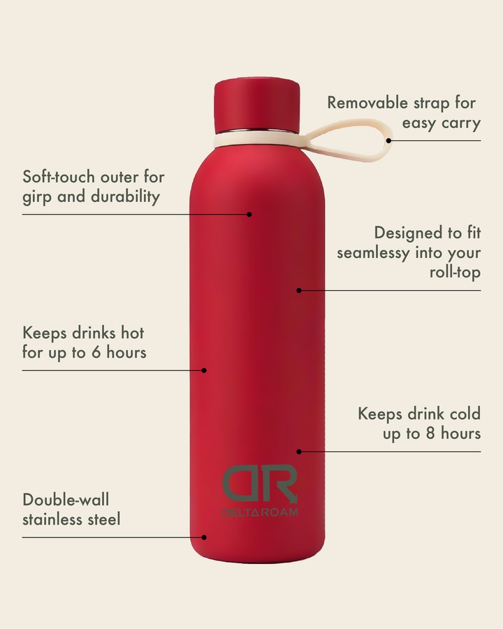 Water Bottle - Scarlet Red