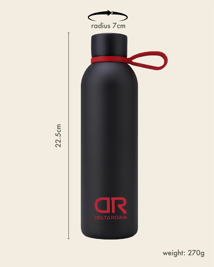 Water Bottle - Midnight Black