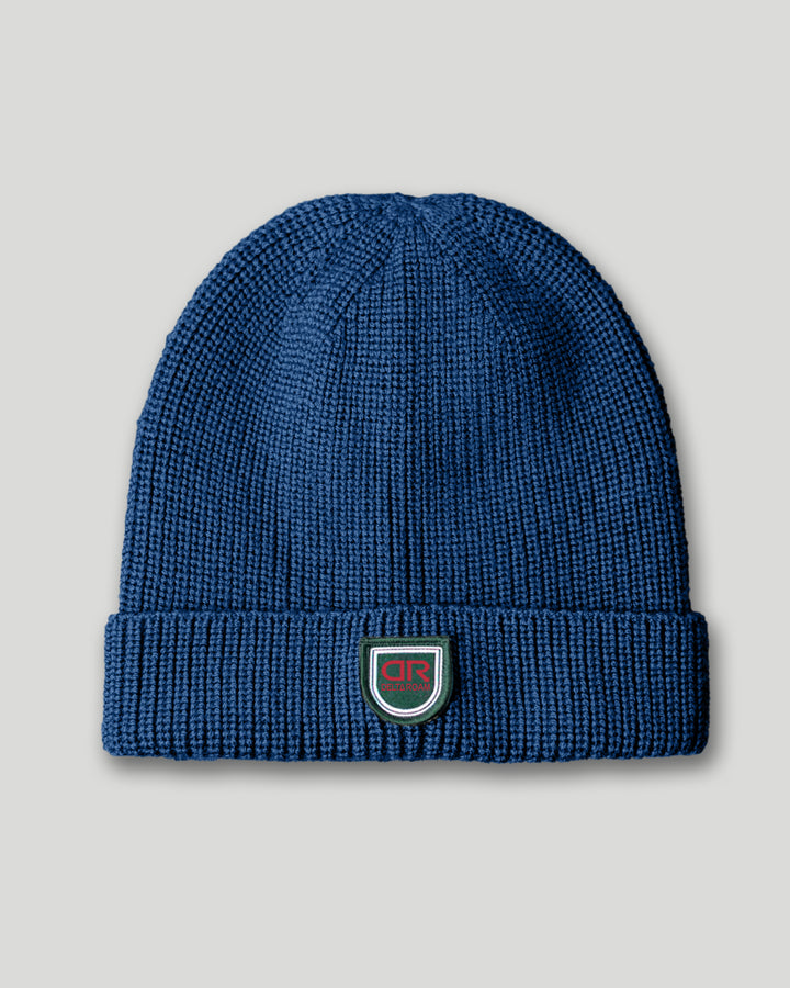 Merino Beanie Hat - Admiral Navy