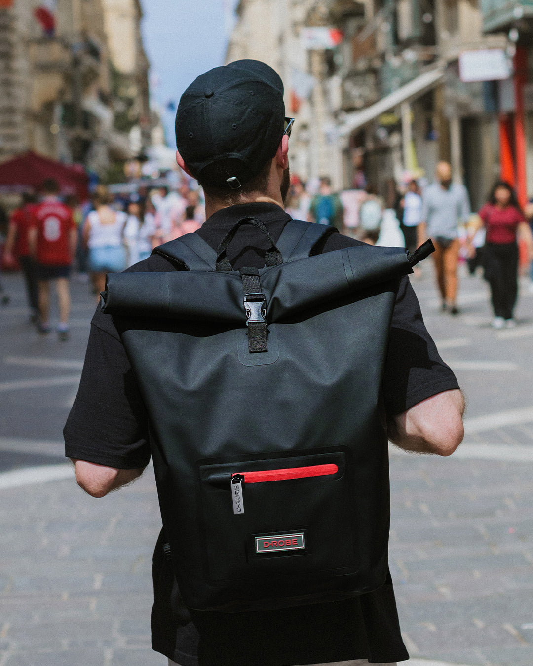 The Roll-Top Large | Midnight Black