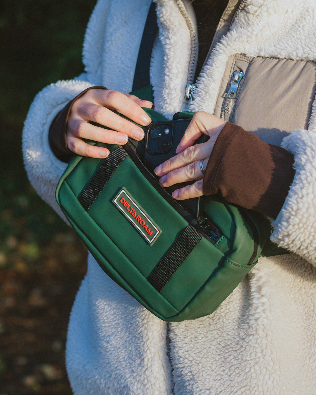 Crossbody Bag - Moss Green