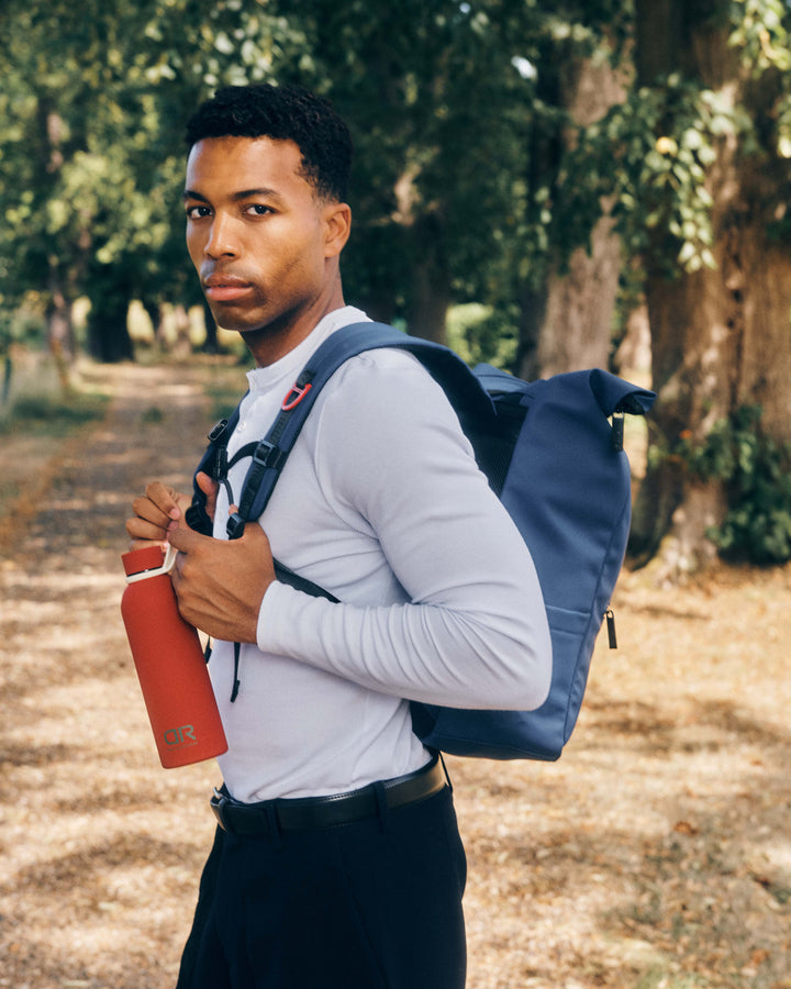 Roll-Top Rucksack - Admiral Navy