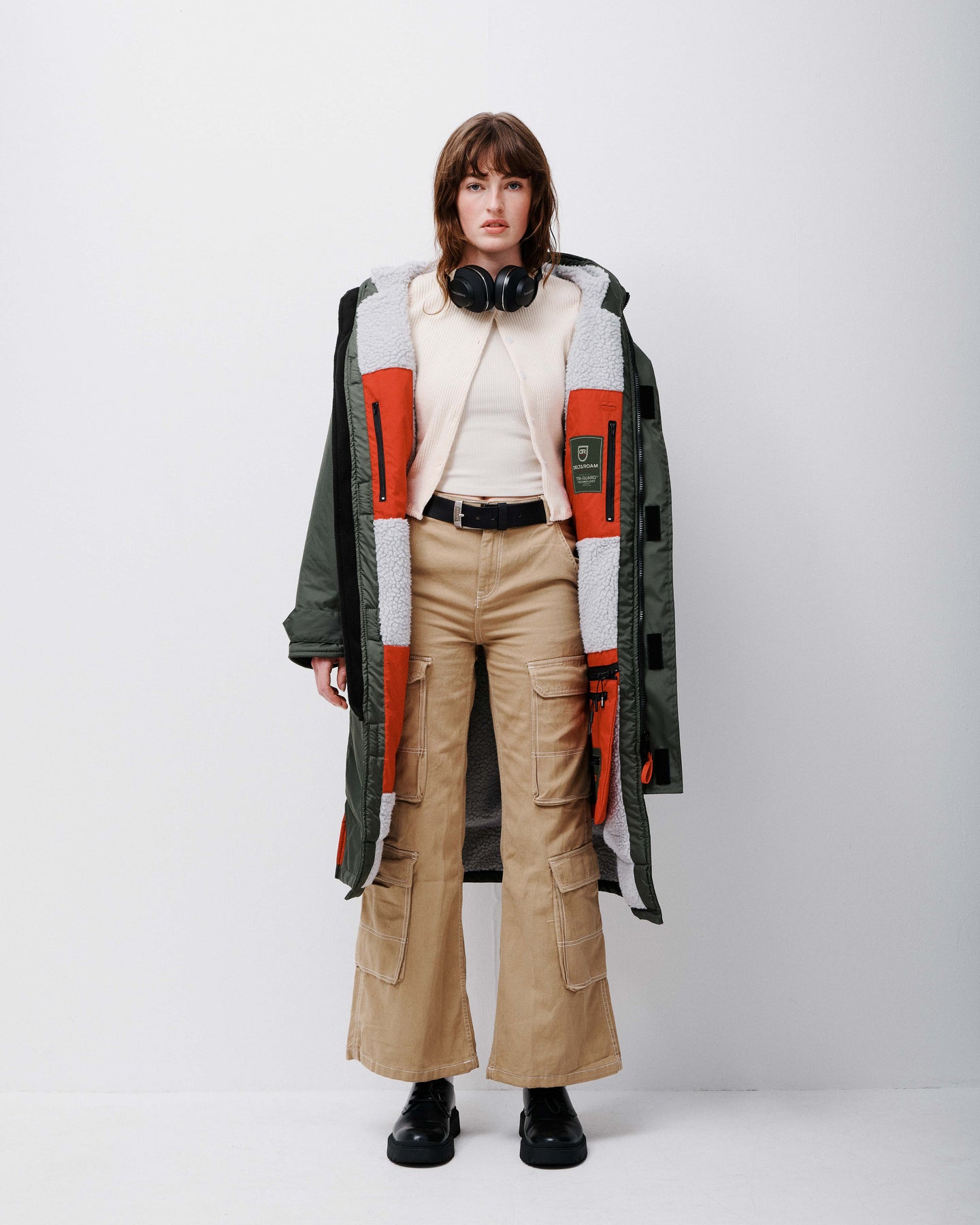 Delta Room Robe Green Waterproof Dry Coat | Beaumont Robe | Delta Roam