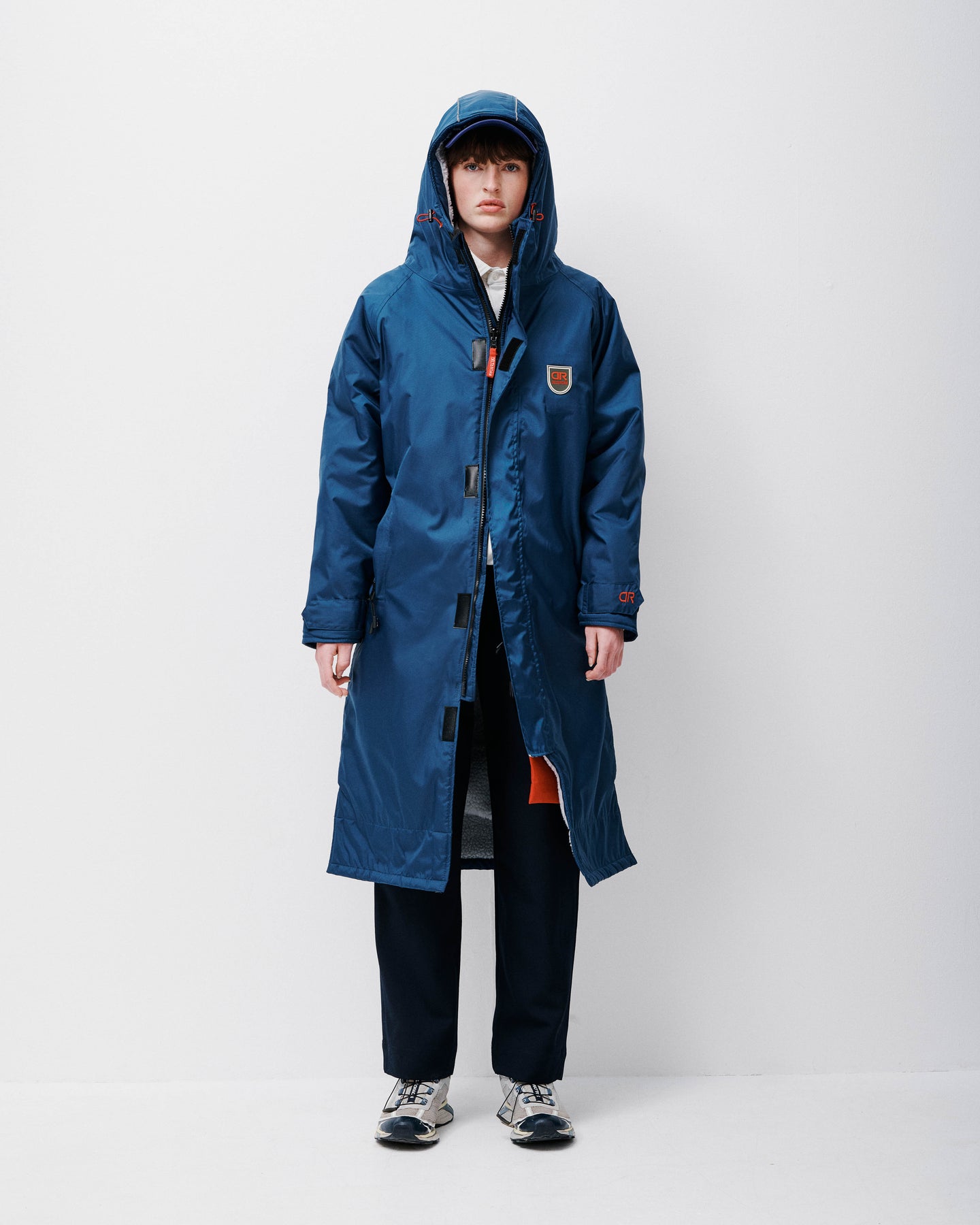 Delta Room Robe Navy Waterproof Dry Coat | Beaumont Robe | Delta Roam