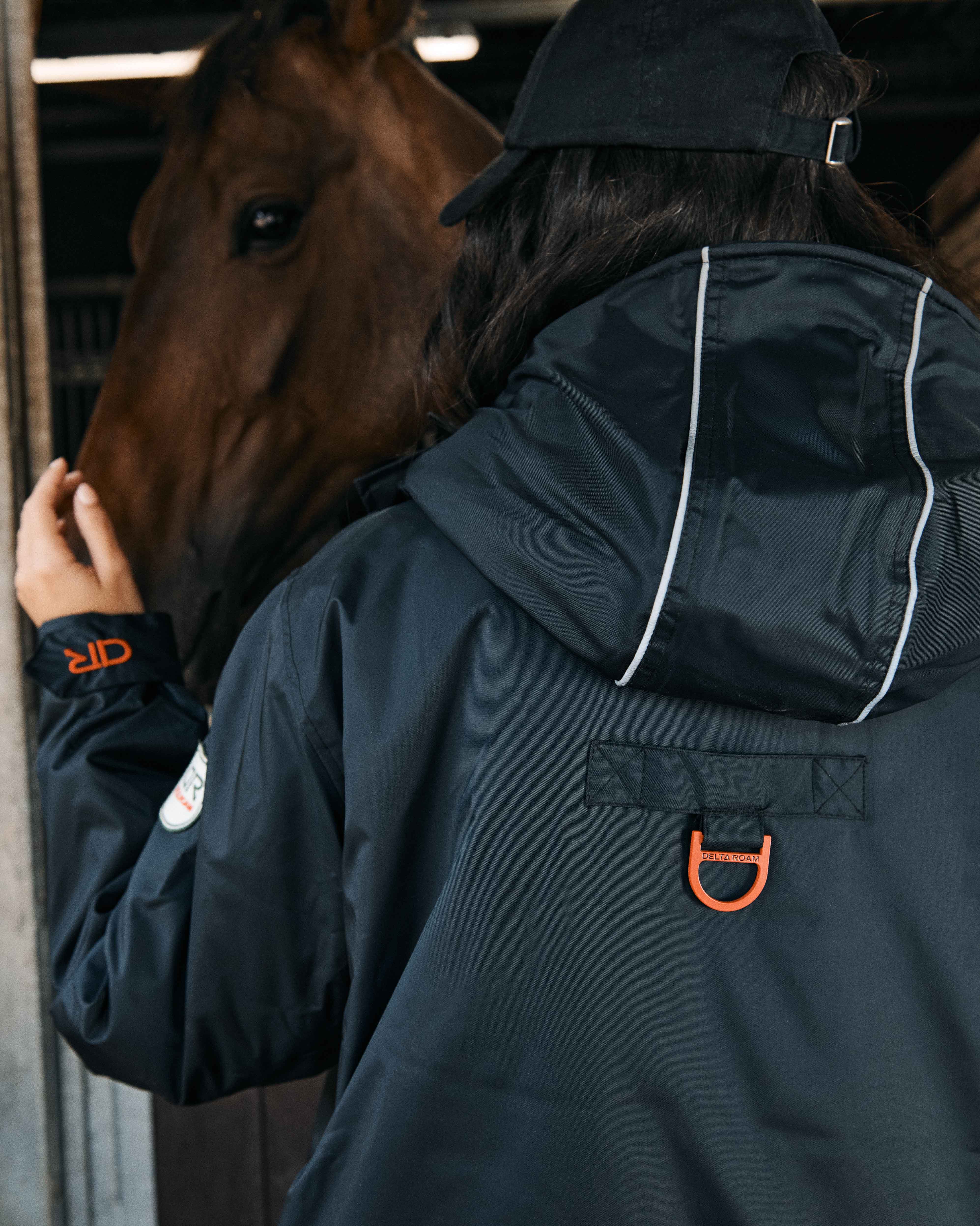 Navy Waterproof Jacket | Cirrus | Delta Roam