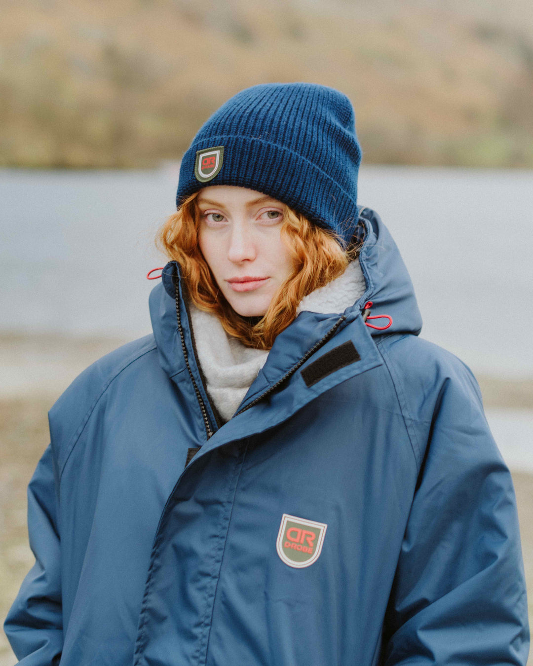 Merino Beanie Hat - Admiral Navy