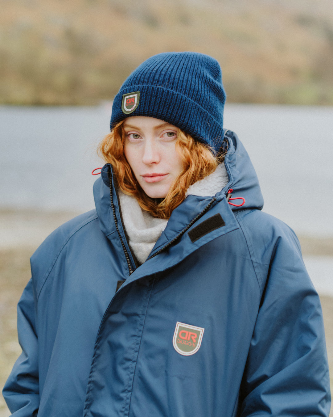 Merino Beanie Hat - Admiral Navy