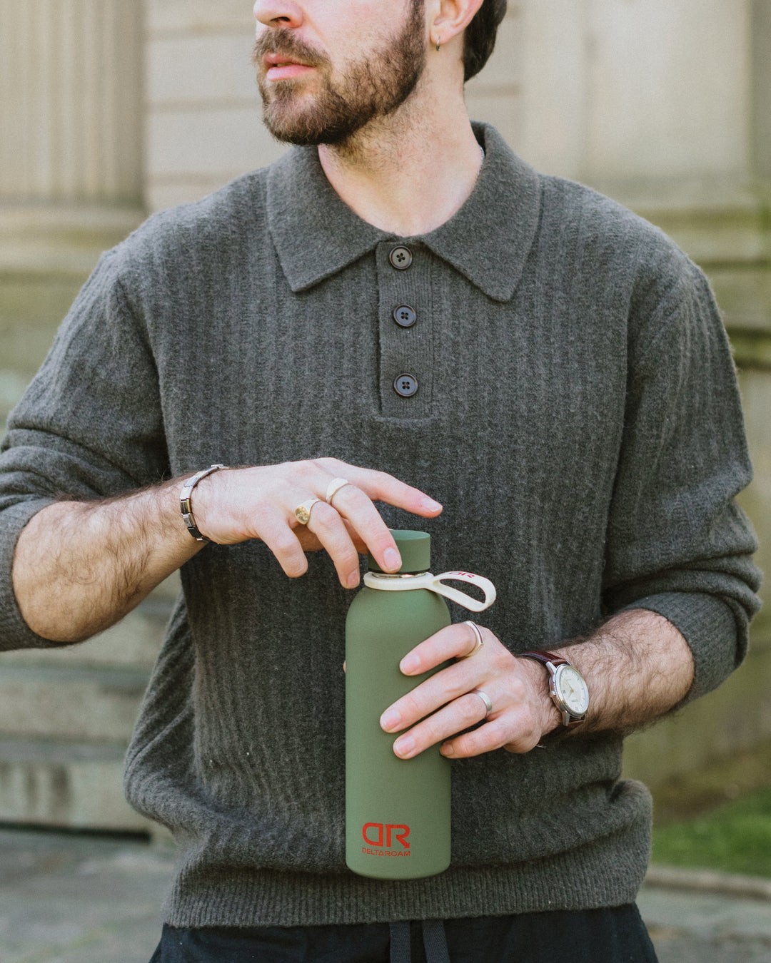 Water Bottle - Forest Green