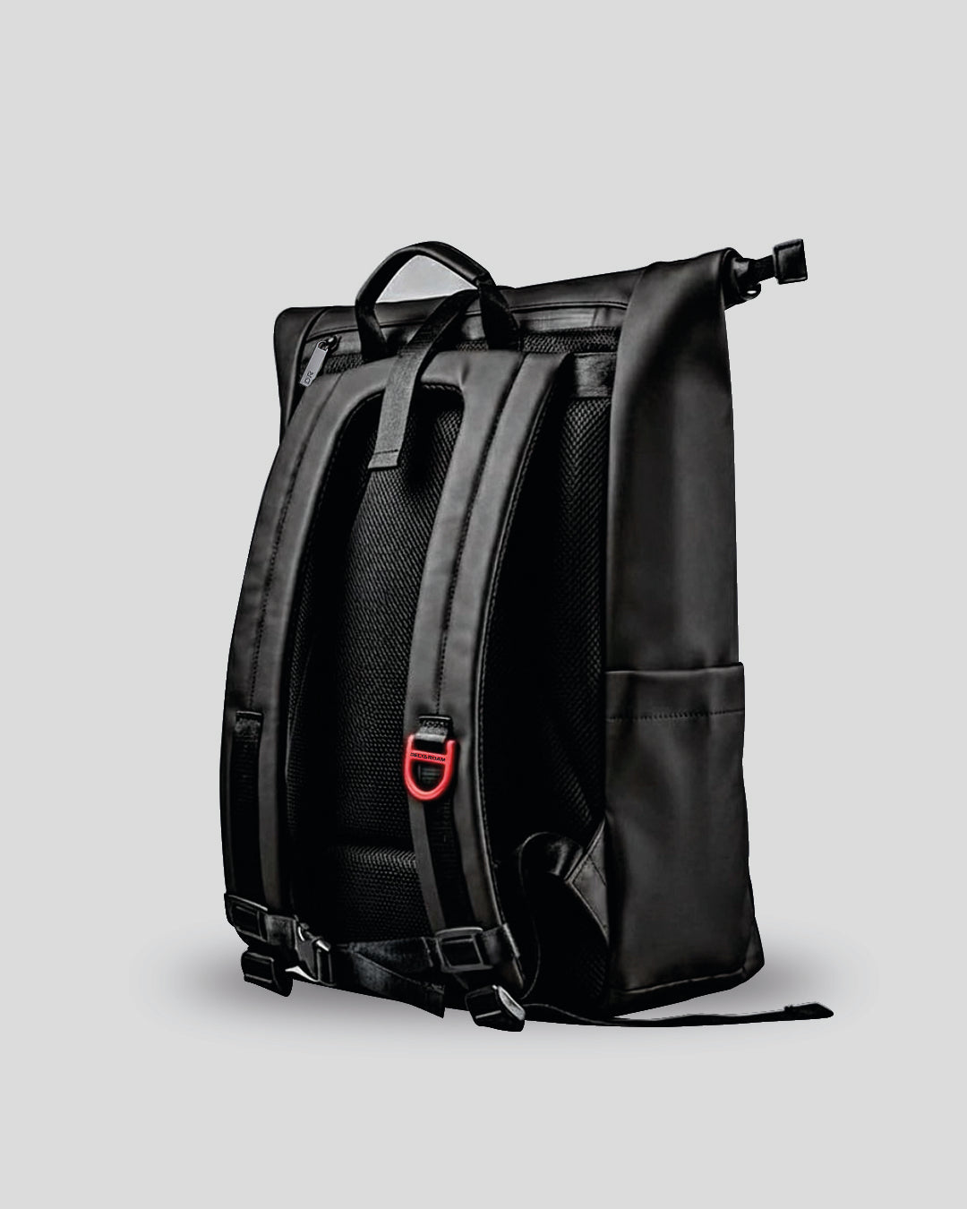 Roll-Top Rucksack - Midnight Black