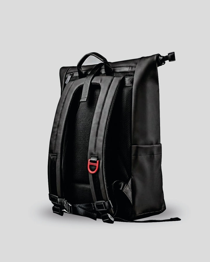 Roll-Top Rucksack - Midnight Black