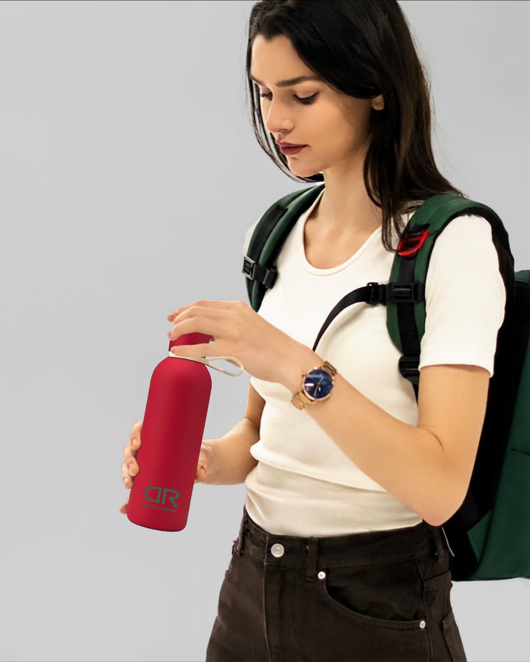 Water Bottle - Scarlet Red