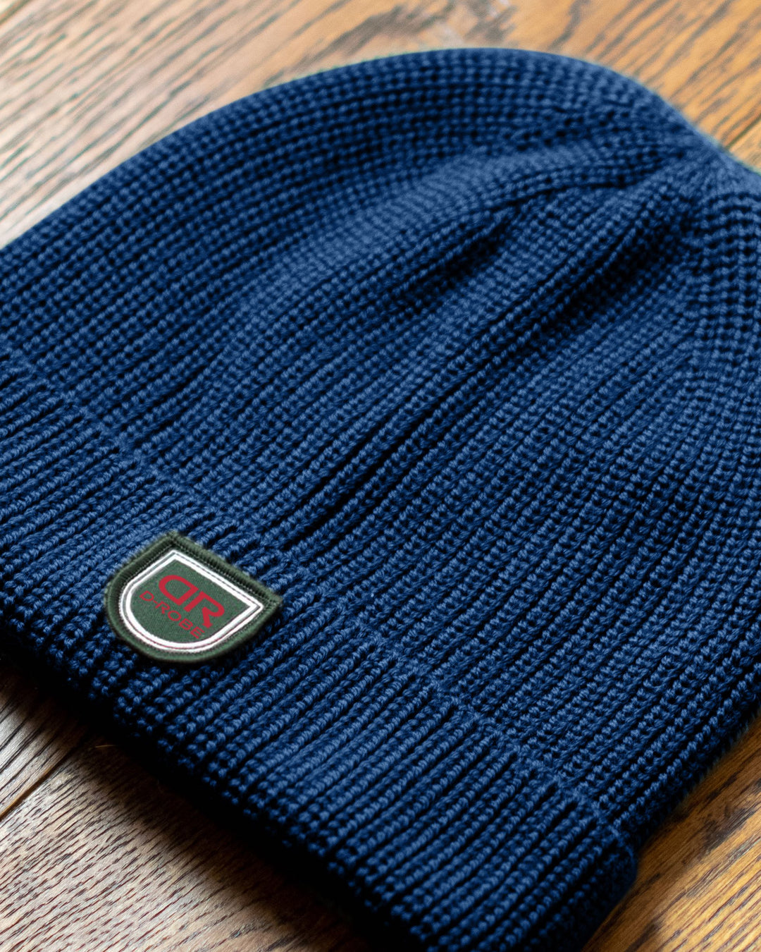 Merino Beanie Hat - Admiral Navy